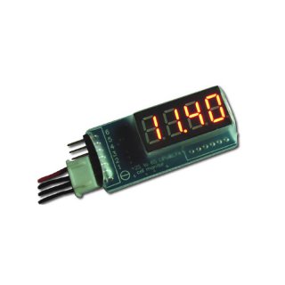 MTTEC BD6 Voltage Monitor for Lipo packs to 6S