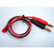 Banana gold plug to JST SYR, Silicon wire, OW-JST