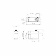 3x HV9767 and 1x HV9780 HV Digital Servo combo