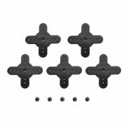 Plastic cross servo horn Length:50mm Thk:2.75 for HBL8X0,...