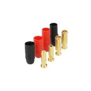 7mm anti spark gold connector system AS150 - 150A - Red 1...