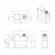 HV6110 HV Digital Servo