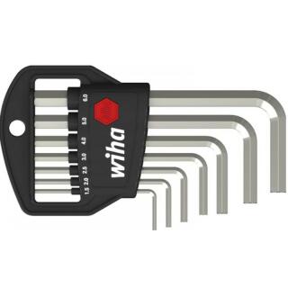 Wiha Winkelschraubendreher-Satz für 6-kant, 1,5 - 6 mm, 7-teilig - 01172