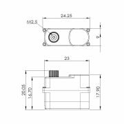 HV75K-N HV Digital Servo Typ B