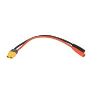 MTTEC charge wire adapter - XT60 female to 4mm Banana female