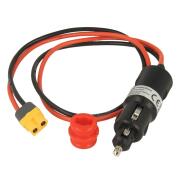 MTTEC input wire - Cigarette lighter plug male to XT60...