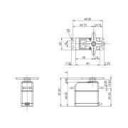 HBL950 HV Digital Servo brushless - gebraucht aus...
