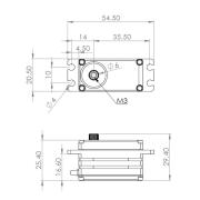 HBL550L HV Digital Servo brushless X5 Serie