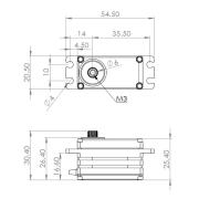 HBL550LX HV Digital Servo brushless X5 Serie