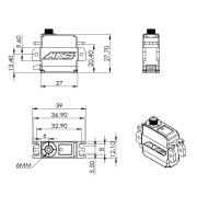 HV50P Digital Servo - for 1/12 Pan Car