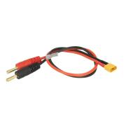 MTTEC Ladekabel XT30 Stecker zu Bananenstecker - 30 cm