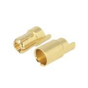 3.5mm gold plated connector - pair