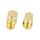 3.5mm gold plated connector - pair