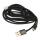 USB-A Stecker zu USB-C Stecker - USB 2.0 Daten Kabel - schwarz - 3 m