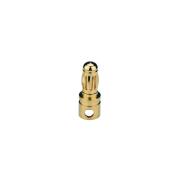 3.5mm gold plated connector lamellar - male