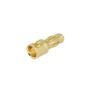 3.5mm gold plated connector lamellar - male