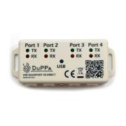 Duppa 4 Kanal USB zu TTL UART Adapter V2 - FDTI -...